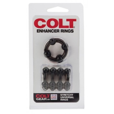 Набор из 2 дымчатых колец на пенис COLT Enhancer Rings